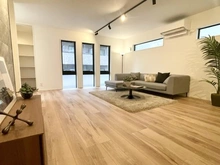 【東京都/新宿区新小川町】新宿区新小川町　新築戸建　1号地 リビング