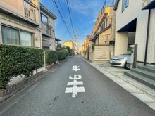 【東京都/中野区白鷺】中野区白鷺3丁目　中古戸建 前面道路