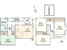 【大阪府/豊中市小曽根】豊中市小曽根一丁目　中古戸建 間取り図