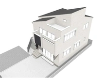 【東京都/西東京市下保谷】西東京市下保谷1丁目新築戸建 完成予想図：図面を基に描き起したもので、実際とは多少異なる場合があります。