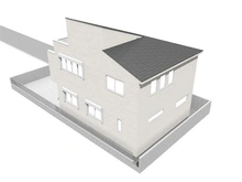 【東京都/西東京市下保谷】西東京市下保谷1丁目新築戸建 完成予想図：図面を基に描き起したもので、実際とは多少異なる場合があります。