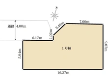 【東京都/西東京市下保谷】西東京市下保谷1丁目新築戸建 区画図