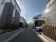 【埼玉県/所沢市美原町】所沢市美原町4丁目中古戸建 前面道路