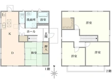 【東京都/練馬区西大泉】練馬区西大泉4丁目中古戸建 間取り図