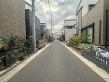 【埼玉県/所沢市美原町】所沢市美原町4丁目中古戸建 前面道路