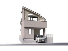 【東京都/東村山市久米川町】東村山市久米川町三丁目　新築戸建 完成予想図：図面を基に描き起したもので、実際とは多少異なる場合があります。