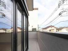 【東京都/東村山市久米川町】東村山市久米川町三丁目　新築戸建 バルコニー