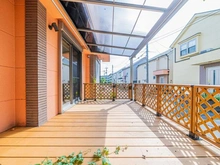【東京都/東久留米市中央町】東久留米市中央町2丁目中古戸建 ウッドデッキ