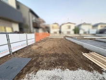 【東京都/西東京市中町】西東京市中町5丁目新築戸建1号棟 現地（建築前）：全6棟　／　一番左