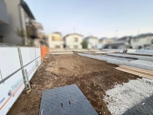 【東京都/西東京市中町】西東京市中町5丁目新築戸建1号棟 現地（建築前）：全6棟　／　一番左