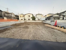【東京都/西東京市中町】西東京市中町5丁目新築戸建4号棟 現地（建築前）：全6棟　／　右から3番目