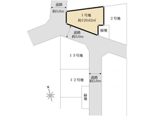 【東京都/東久留米市南沢】セキュレアイオンモール東久留米1号棟 区画図