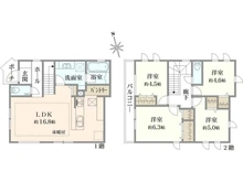 【東京都/東久留米市南沢】セキュレアイオンモール東久留米7号棟 間取り図