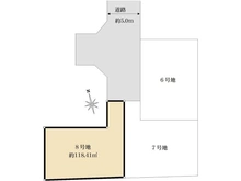 【東京都/東久留米市南沢】セキュレアイオンモール東久留米8号棟 区画図