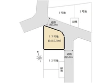 【東京都/東久留米市南沢】セキュレアイオンモール東久留米13号棟 区画図