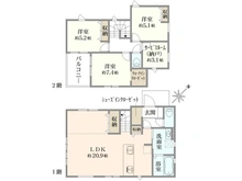【東京都/練馬区南大泉】練馬区南大泉6丁目新築戸建 間取り図