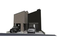 【東京都/練馬区三原台】練馬区三原台1丁目新築戸建・A号棟 完成予想図：図面を基に描き起したもので、実際とは多少異なる場合があります。（右側）