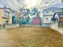 【東京都/練馬区三原台】練馬区三原台1丁目新築戸建・A号棟 現地（建築前）：全2棟 右区画