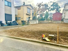 【東京都/練馬区三原台】練馬区三原台1丁目新築戸建・A号棟 現地（建築前）：全2棟 右区画