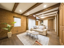 【東京都/台東区池之端】台東区池之端四丁目 中古戸建 リビング：※家具調度品等は販売価格に含まれません。