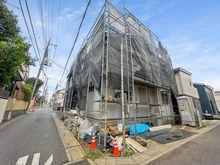 【埼玉県/さいたま市北区日進町】さいたま市北区日進町2丁目　新築戸建 建築中の外観
