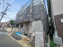 【埼玉県/さいたま市北区日進町】さいたま市北区日進町2丁目　新築戸建 建築中の外観