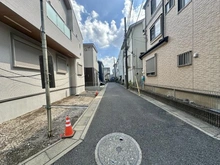 【埼玉県/さいたま市北区日進町】さいたま市北区日進町2丁目　新築戸建 前面道路