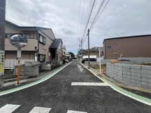 【埼玉県/さいたま市見沼区東大宮】さいたま市見沼区東大宮2丁目　新築戸建　2号棟 前面道路：南西側道路