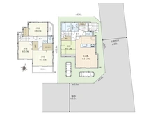 【埼玉県/さいたま市北区宮原町】さいたま市北区宮原町4丁目　戸建 間取り図