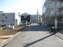 【東京都/武蔵村山市学園】武蔵村山市学園4丁目　新築戸建　A号棟 前面道路