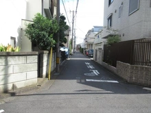 【東京都/立川市栄町】立川市栄町4丁目　戸建 前面道路