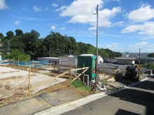 【神奈川県/川崎市多摩区生田】グランエクセラ生田4丁目 新築戸建 4号棟 建築中の外観:全5区画