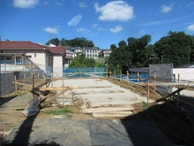 【神奈川県/川崎市多摩区生田】グランエクセラ生田4丁目 新築戸建 4号棟 建築中の外観:全5区画