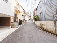 【東京都/豊島区駒込】豊島区駒込六丁目　中古戸建 前面道路