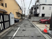 【東京都/文京区本駒込】文京区本駒込二丁目　新築戸建 前面道路