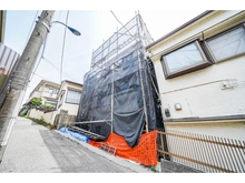 【東京都/北区滝野川】北区滝野川4丁目　新築戸建 建築中の外観