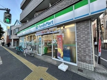 【東京都/北区上中里】北区上中里三丁目　中古戸建 ファミリーマート　上中里三丁目店（現地より約150m）