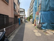 【東京都/品川区中延】品川区中延一丁目　新築戸建 前面道路