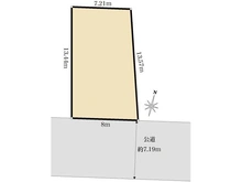 【東京都/品川区小山】品川区小山七丁目　戸建 区画図