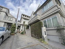 【東京都/品川区旗の台】ファインコート洗足 外観：対象物件は右奥