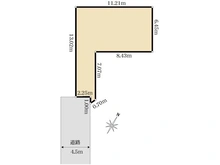 【東京都/品川区旗の台】ファインコート洗足 区画図