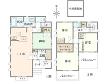 【愛知県/名古屋市名東区一社】名東区一社四丁目中古戸建（プラウドシーズン一社） 間取り図
