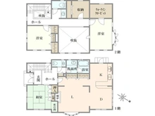 【愛知県/名古屋市天白区海老山町】名古屋市天白区海老山町 中古戸建 間取り図