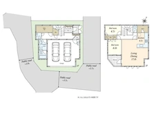 【東京都/目黒区上目黒】目黒区上目黒五丁目中古戸建 間取り図