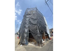 【神奈川県/川崎市高津区千年】川崎市高津区千年　新築戸建　B号棟 建築中の外観：全２棟