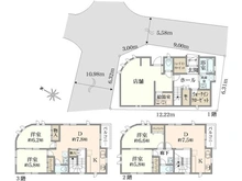 【東京都/北区赤羽西】北区赤羽西6丁目　中古戸建 間取り図
