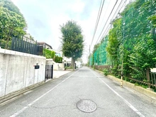 【東京都/大田区田園調布】大田区田園調布5丁目　中古戸建 前面道路