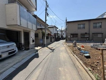【東京都/北区西が丘】北区西が丘2丁目新築戸建　2号棟 前面道路