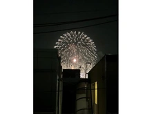 【東京都/板橋区蓮根】板橋区蓮根1丁目　中古戸建 眺望：いたばし花火大会（ズームあり）