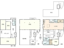 【東京都/板橋区常盤台】板橋区常盤台2丁目　中古戸建 間取り図